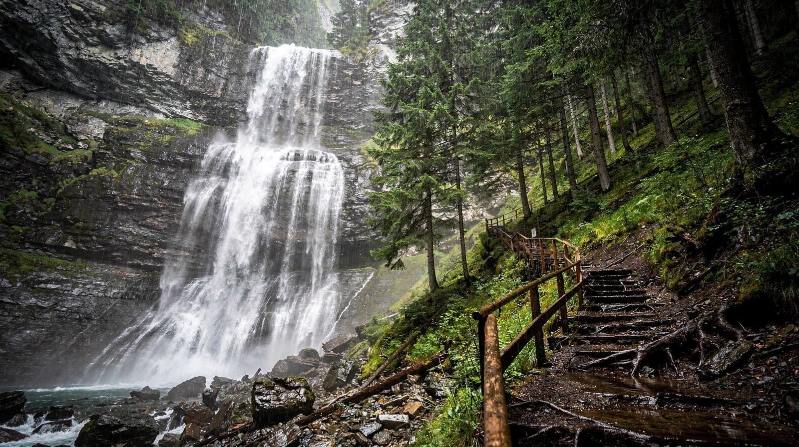 The Krimml Waterfalls