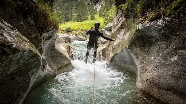 Alpenrosenklamm Canyoning in Sautens, Ötztal