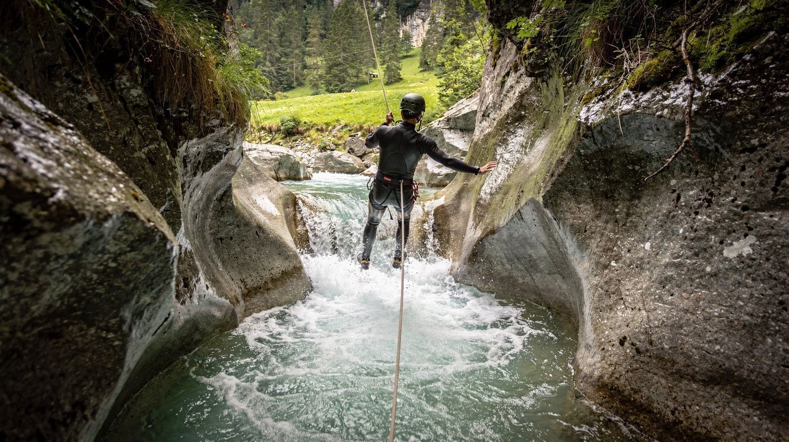 Alpenrosenklamm Canyoning in Sautens, Ötztal